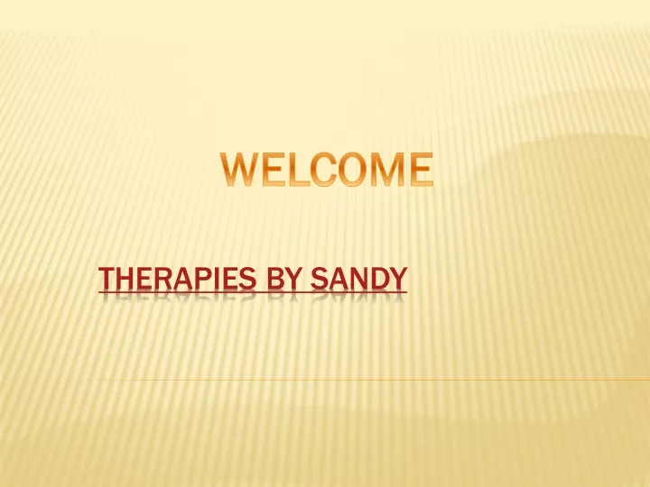 therapies by sandy