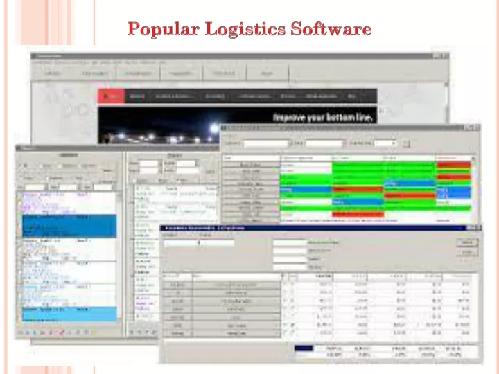 popular logistics software