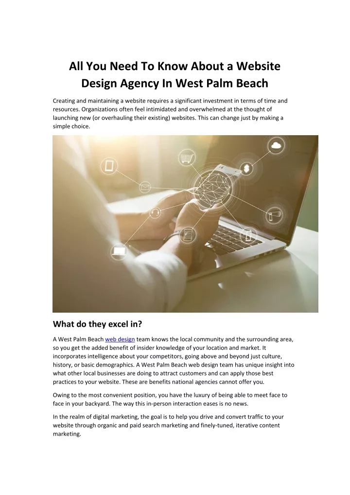 all you need to know about a website design