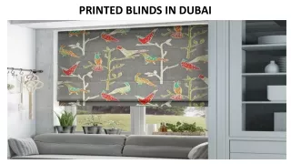 printed blinds in dubai