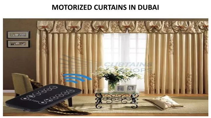 motorized curtains in dubai