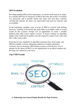Seo Evolution
