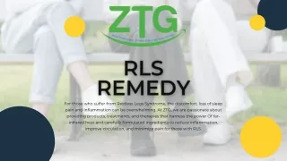 Natural Treatment For RLS