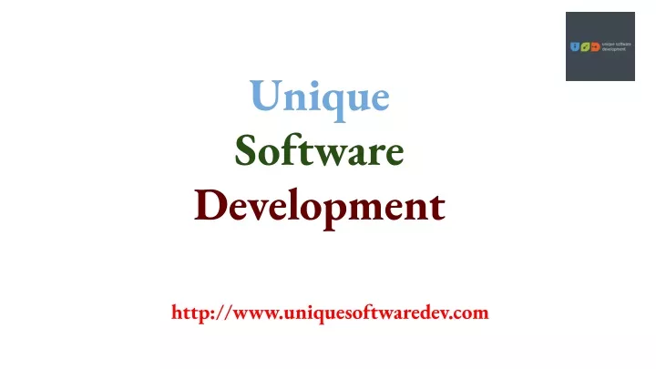 unique software development