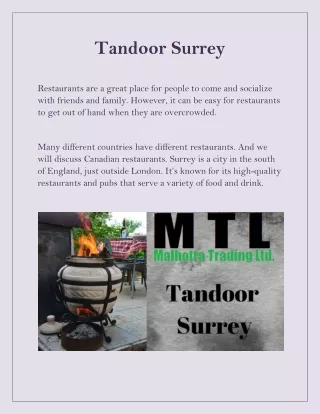 Tandoor Surrey-converted