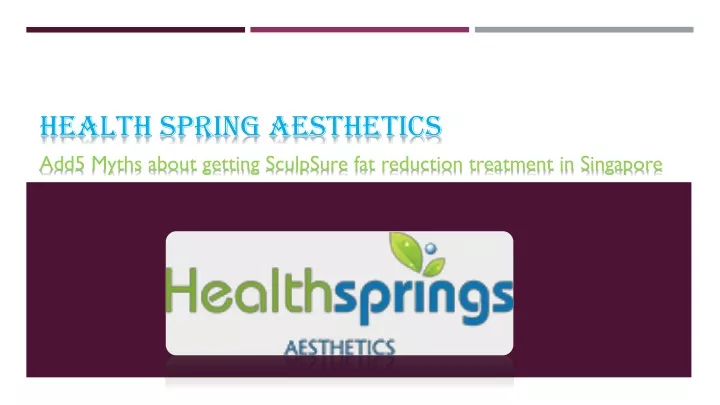 health spring aesthetics