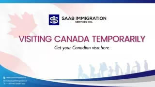 Apply for Canadian Visitor Visa