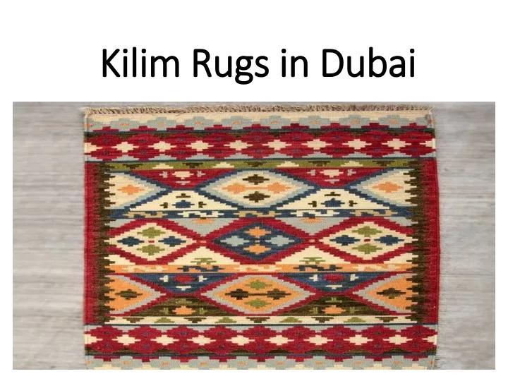 kilim rugs in dubai