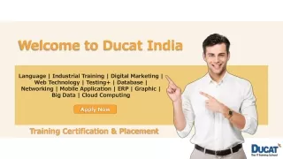 welcome to ducat india