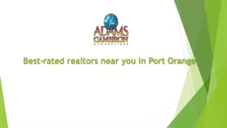 Best-rated realtors near you in Port Orange