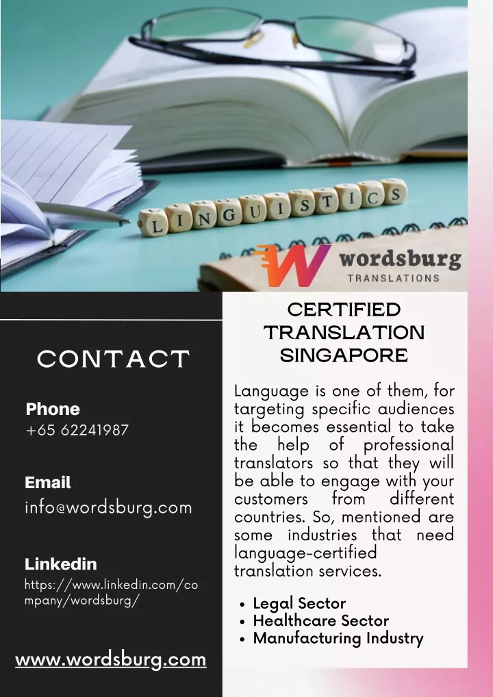 certified translation singapore