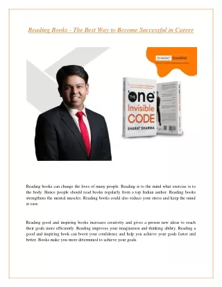 reading books the best way to become successful