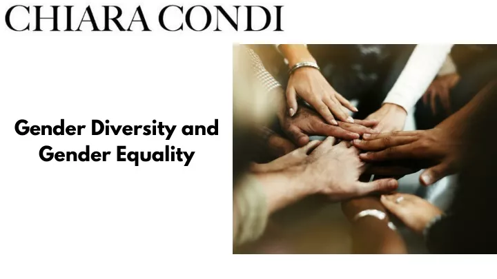 gen der diversity and gender equality
