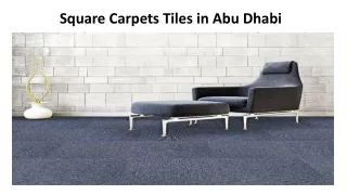 square carpets tiles in abu dhabi