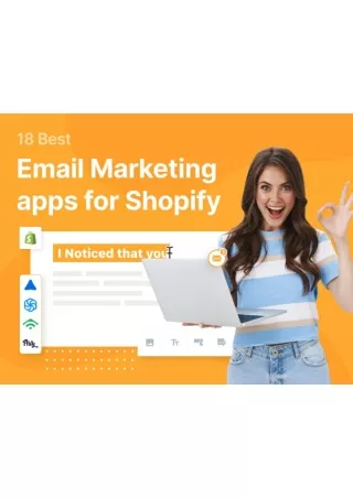 18 Best Shopify Email Marketing Apps