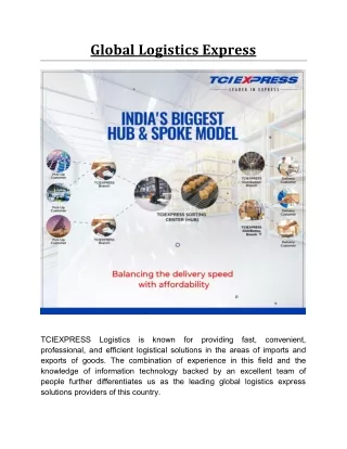 global logistics express