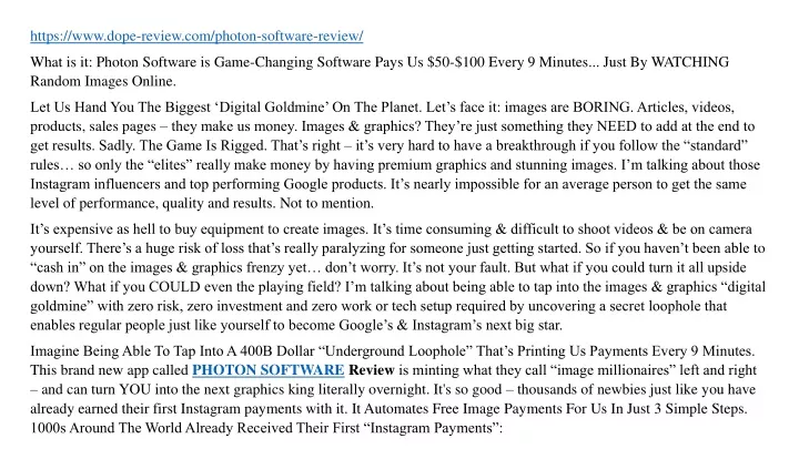 https www dope review com photon software review