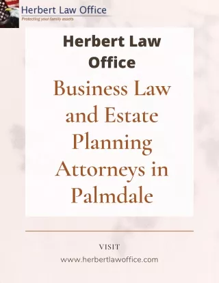 Choosing the Best Estate Planning Attorney Near Me | Herbert Law Office