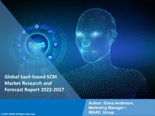 global saas based scm market research