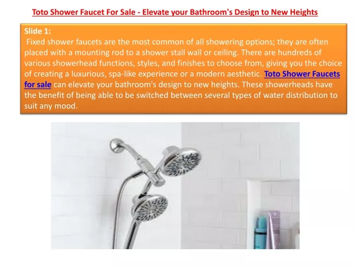 toto shower faucet for sale elevate your bathroom s design to new heights