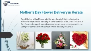 Mother's Day Flower to Kerala, Send Flowers for Mother's Day in Kerala