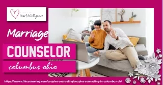 Reputed and best  marriage counselor Columbus ohio