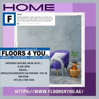 Vinyl Flooring | Luxury Vinyl Flooring & Tiles in Dubai, UAE