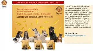 Buy the best dog training treats in India | Dogsee Chew