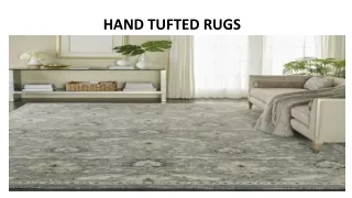 HAND TUFTED RUGS