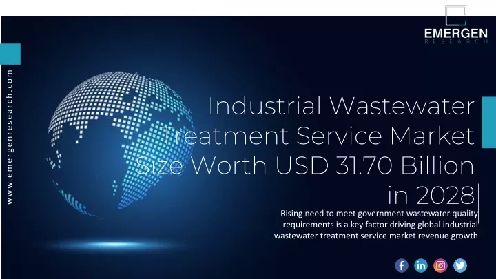 industrial wastewater treatment service market