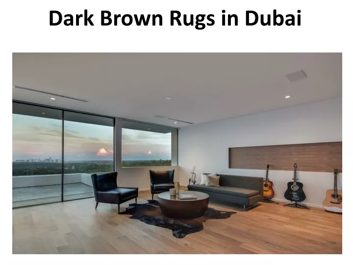 dark brown rugs in dubai