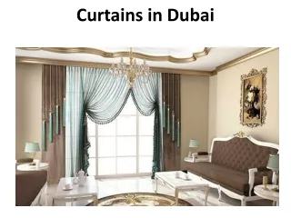 curtains in dubai