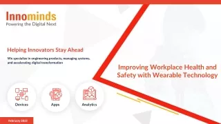 Improving Workplace Health and Safety with Wearable Technology