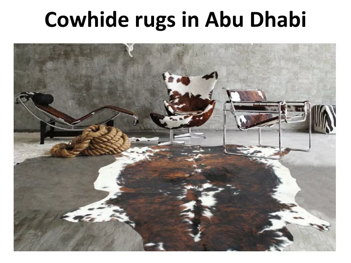 cowhide rugs in abu dhabi
