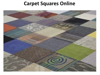 carpet squares online