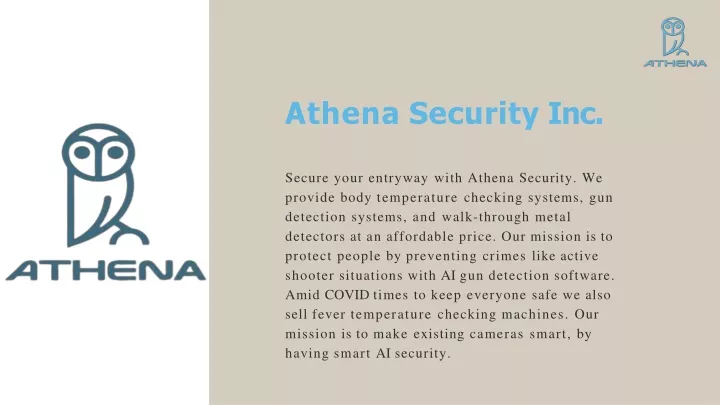 athena security inc