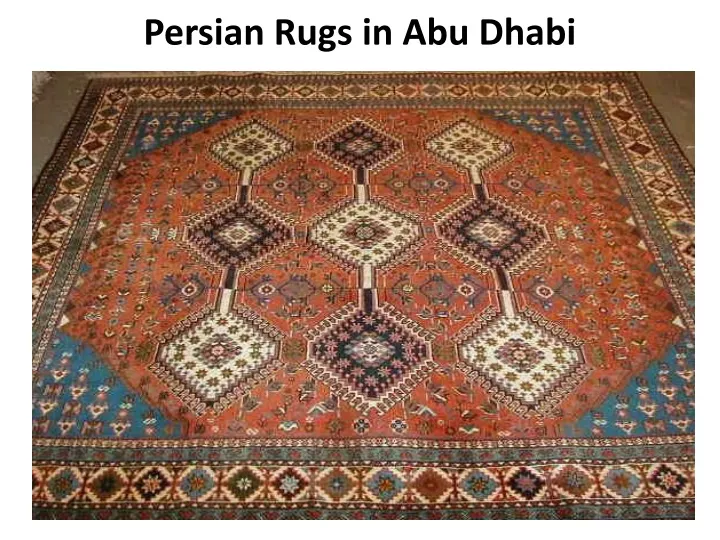 persian rugs in abu dhabi