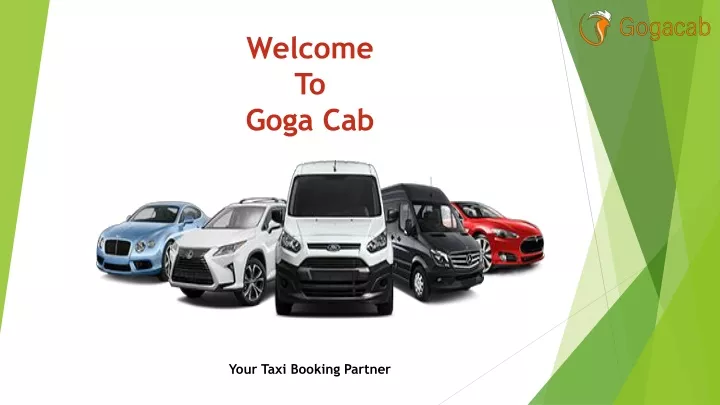 welcome to goga cab