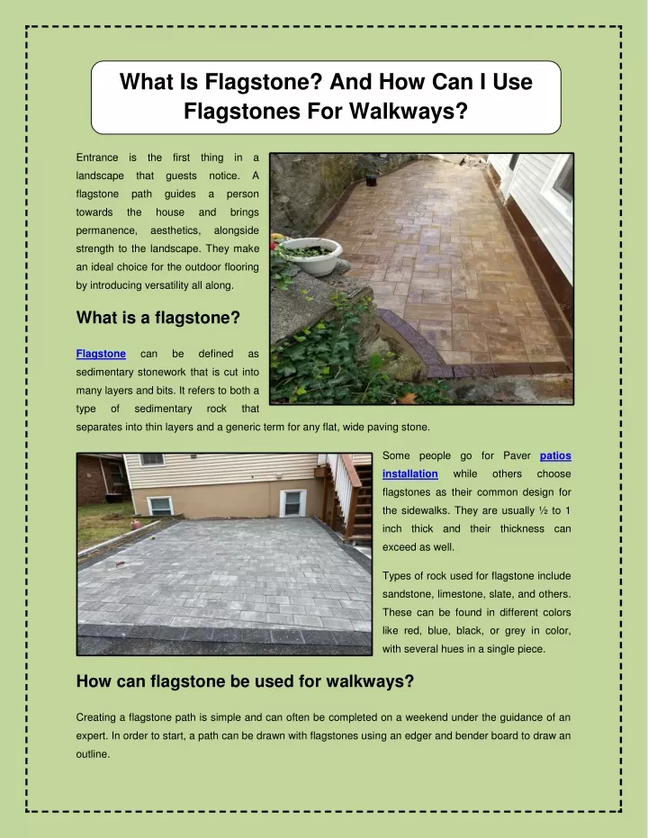 what is flagstone and how can i use flagstones