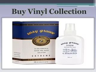 Buy Vinyl Collection