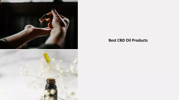 best cbd oil products