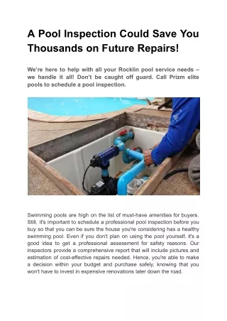 A Pool Inspection Could Save You Thousands on Future Repairs (1)