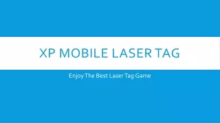 xp mobile laser tag