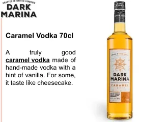 Caramel Vodka 70cl