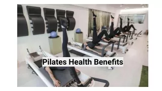 Pilates Health Benefits