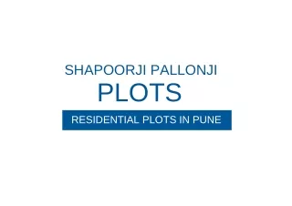 shapoorji pallonji plots