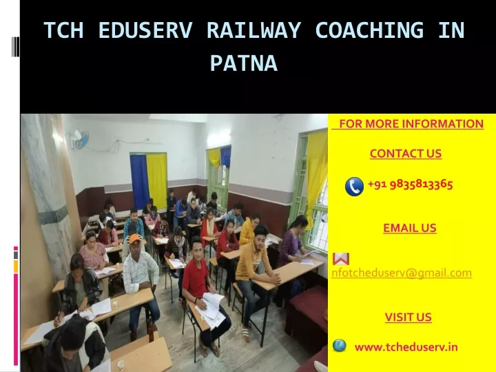 tch eduserv railway coaching in patna