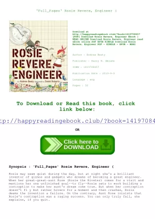 'Full_Pages' Rosie Revere  Engineer (<B.O.O.K.$>