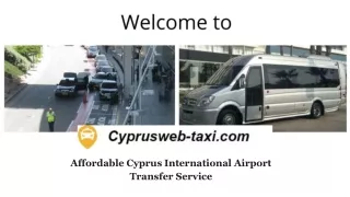 Affordable Cyprus International Airport Transfer Service
