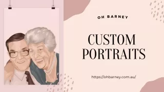 Personalised People Portraits